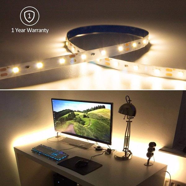 HitLights L0512V-BL1-1630 LED Light Strip, 3528, 16.4', 300 LEDs. 12V DC, Blue