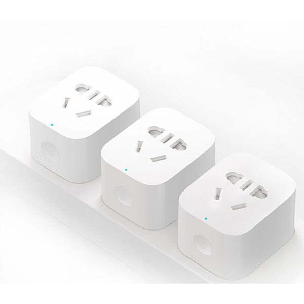 Smart home Wireless Power Plug with uk/eu/au/us Socket WiFi Remote Control Switch with phone Original xiaomi plug Free shipping