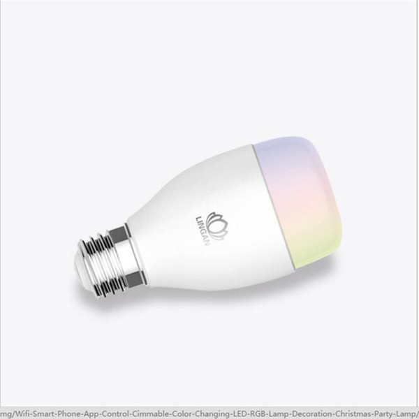 Wholesale-Led bulb light energy saving lamp e27 ZigBee mobile phone remote control with the music color change light bulb