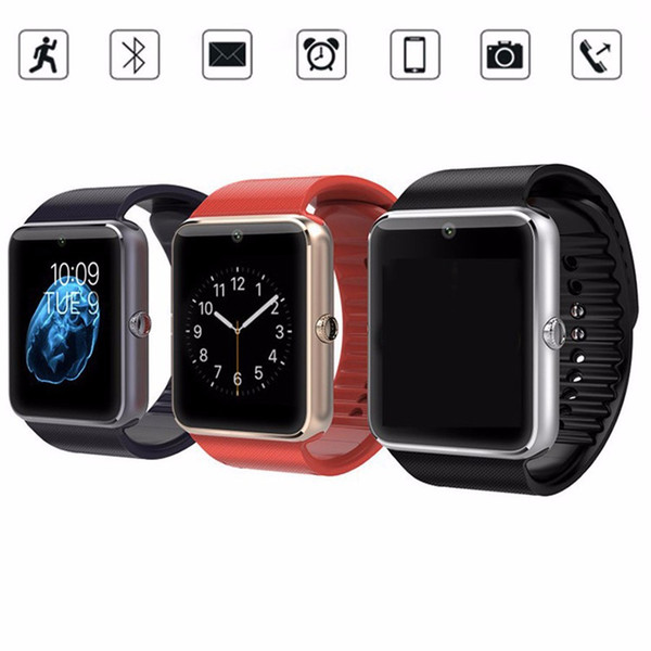 GT08 Bluetooth SmarWatch with SIM Card for Android Samsung and IOS Apple iphone can record the sleep state goophone watch