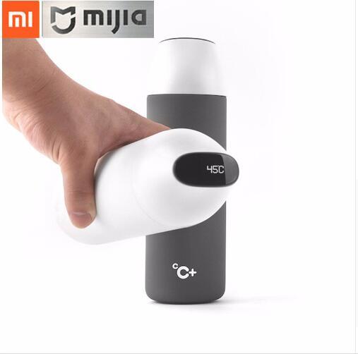 Xiaomi Smart Vacuum Insulation Bottle Travel Mug Kiss Kiss Fish Vacuum Flasks Thermoses OLED Temperature Display Cup Thermos