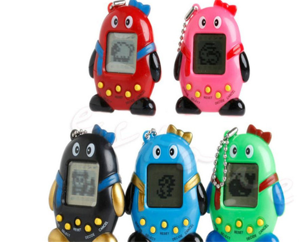 2019 NEW Tamagotchi Dinosaur egg Virtual Cyber Digital Pet Game Toy Tamagotchis Digital Electronic E-Pet Gift 5 Colors