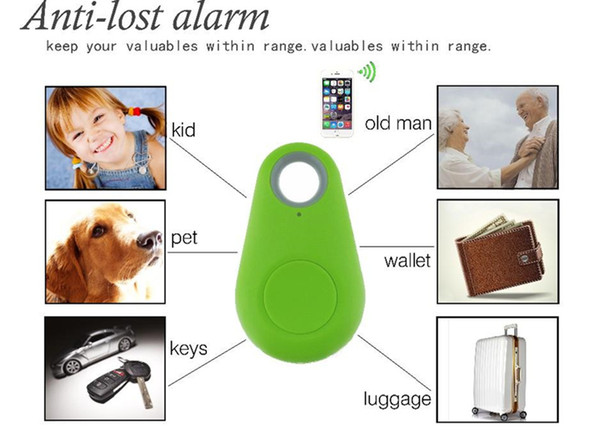 Wireless Bluetooth Child Tracker Alarm iTag Key Finder Voice Recording Anti-lost Remote Control Selfie Shutter For iPhone Android Smartphone
