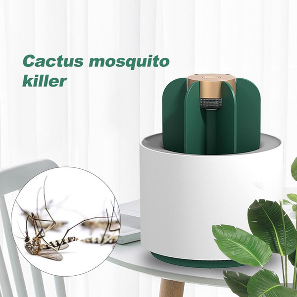 Cactus Mosquito Killer Home Indoor Mosquito Repellent Purple USB Power Supply Killer Lamp muggen