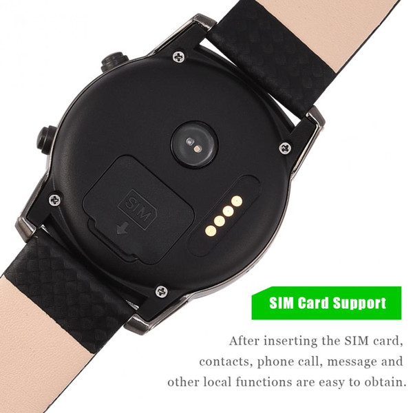 KW99 Smart Bluetooth Sport Watch Support SIM Card Fitness Tracker Heart Rate Monitor Universal for IOS/ Android Phones