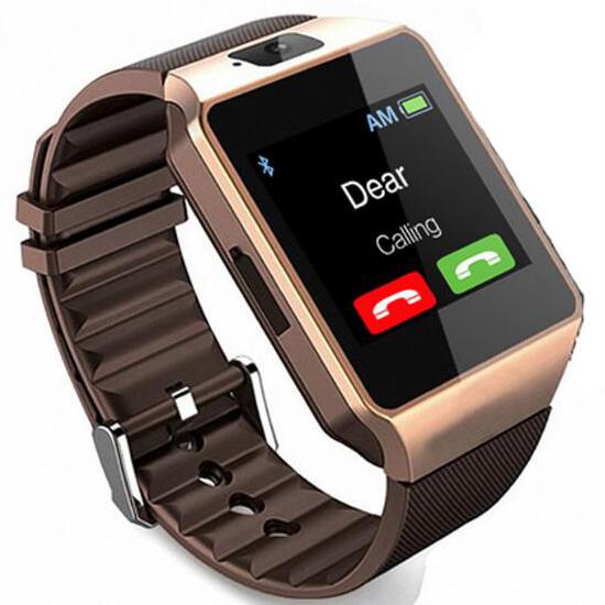 1pc DZ09 Bluetooth Smart Watch Android Phone OS Call Support SIM TF Card Camera DZ09 Smartwatch With Fitness Tracker