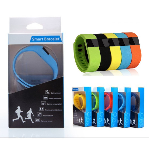 FITBIT TW64 wristband Smart Band Fitness Activity Tracker Bluetooth 4.0 Smartband Sport Bracelet for IOS & Android Cellphone gift box pack