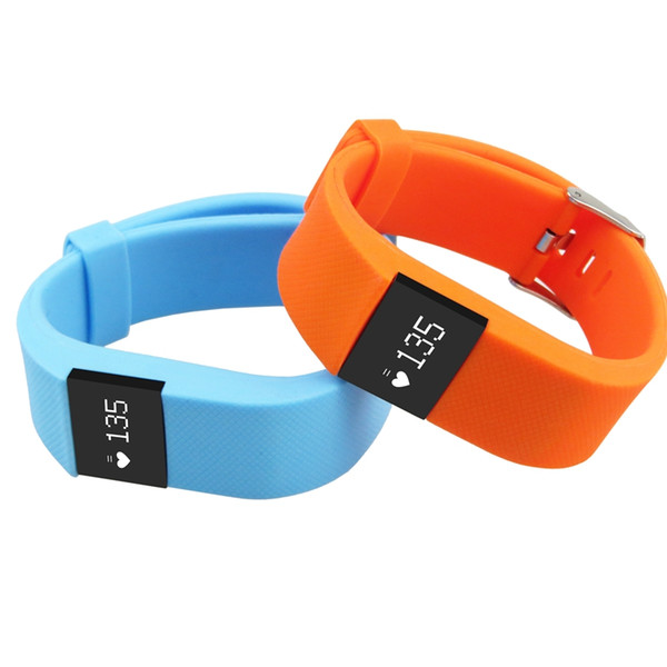 2016 new private design health sports bracelet bluetooth 4.0 smart wrist band tw64 upgraded tw64s Heart rate monitor