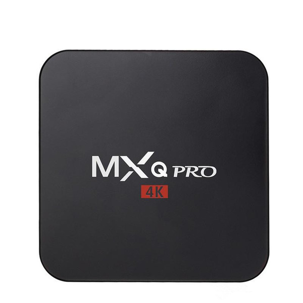 Android 7.1 TV Box MXQ pro 4K Quad Core KD17.3 8G/1G Amlogic S905X/S905W Smart TV Box suport WIFI 3D