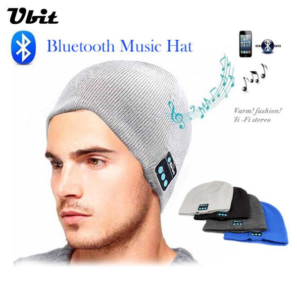 Ubit Men Women Outdoor Sport Wireless Bluetooth Earphone Stereo Magic Music Hat Smart Electronics Hat for iPhone SmartPhone