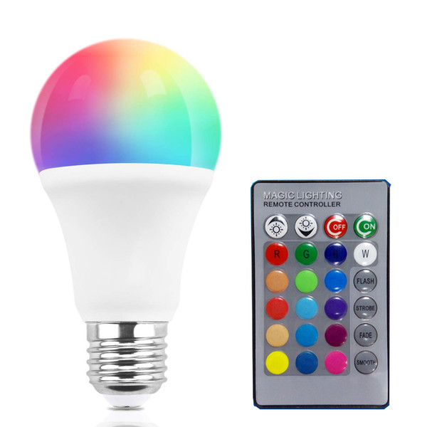 RGB Smart LED Light Bulb,KLEAR E27 Multicolor Home Light Bulb,Dimmable