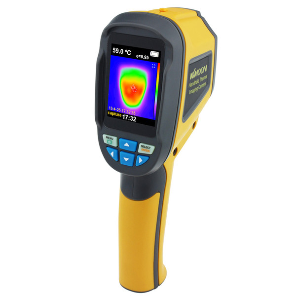 Professional Handheld Thermometer Thermal Imaging Camera Portable Infrared Thermometer IR Thermal Imager Infrared Imaging Device 2.4 inch