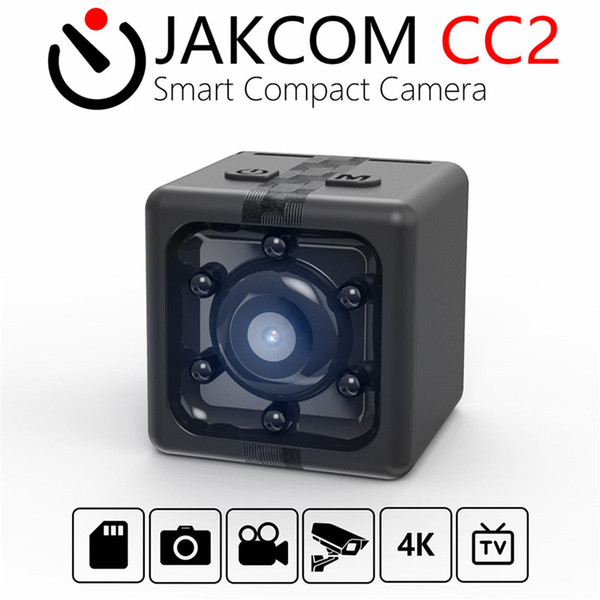 JAKCOM CC2 Smart Compact Camera in Mini Camera as FULL HD 1080P MINI POCKET DVR NIGHT VISION WIDE ANGLE RATED 2018 Newest