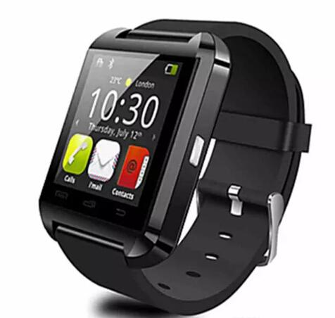 Free shipping 2017 Bluetooth - Pphone USAGE U8 Smart Watch sport running Timing Wrist Watch available English Chinese Red White Black