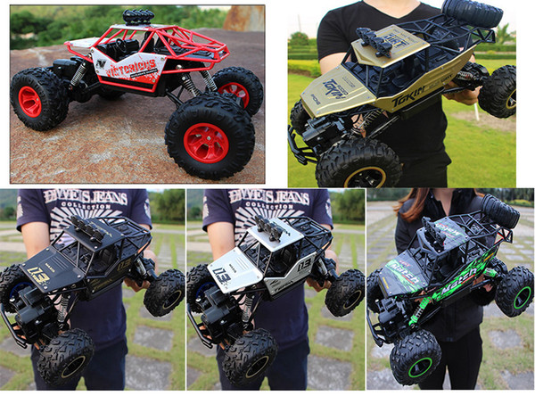 RC Car 1/12 4WD Remote Control High Speed 4x4 Driving Car Double Motors Drive Bigfoot Remote Control Model Off-Road Vehicle Toy Vehicle RC