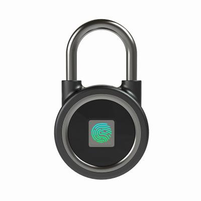 FB50 /O3 Smart Keyless Fingerprint Padlock APP Button Password Unlock Waterproof Anti-Theft Padlock Door Lock for Android iOS System 1pcs/l