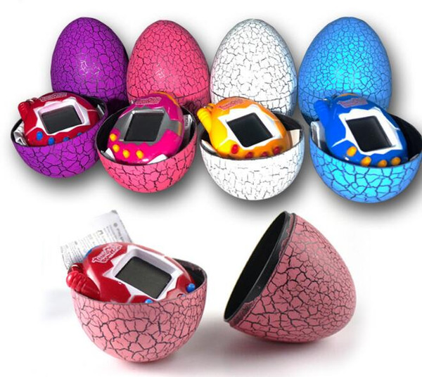 Tamagotchi Tumbler Toy Perfect For Children Birthday Gift Dinosaur Egg Virtual Pets on a Keychain Digital Pet Electronic Game