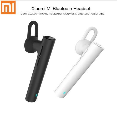 Original Xiaomi Mi LYEJ02LM In-Ear Wireless Bluetooth Headset with Mic Sports Handfree On-cord Control Earphone for Mobile Phone