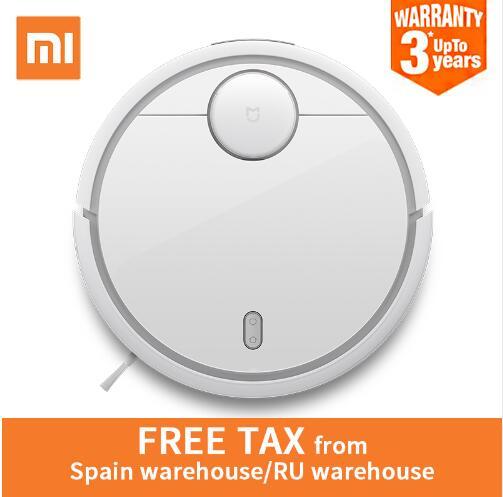 Global Version Original XIAOMI MI Robot Vacuum Cleaner MI Robotic Smart Planned Type App Control Auto Charge LDS Scan Mapping