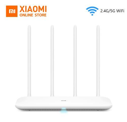 Original Xiaomi Mi WiFi Router 4 WiFi Repeater 2.4G 5GHz 128MB DDR3-1200 Dual Band Dual Core 880MHz APP Control Wireless Router