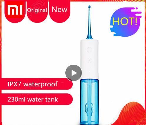 Xiaomi SOOCAS W3 Oral Irrigator Portable Water Dental Flosser Water Jet Cleaning Tooth Mouthpiece Denture Cleaner Teeth Brush