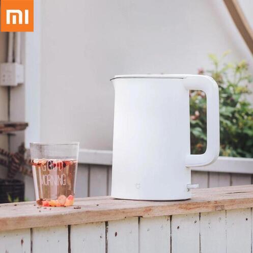 Original Xiaomi Mijia 1.5L Water Kettle Handheld Instant Heating Electric Water Kettle Auto Power-off Protection Wired Kettle