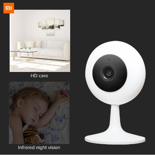 Xiaomi Mijia Xiaobai Smart Camera Popular Version 720P HD Wireless Wifi Infrared Night Vision 100.4 Degree IP Home Cam CCTV