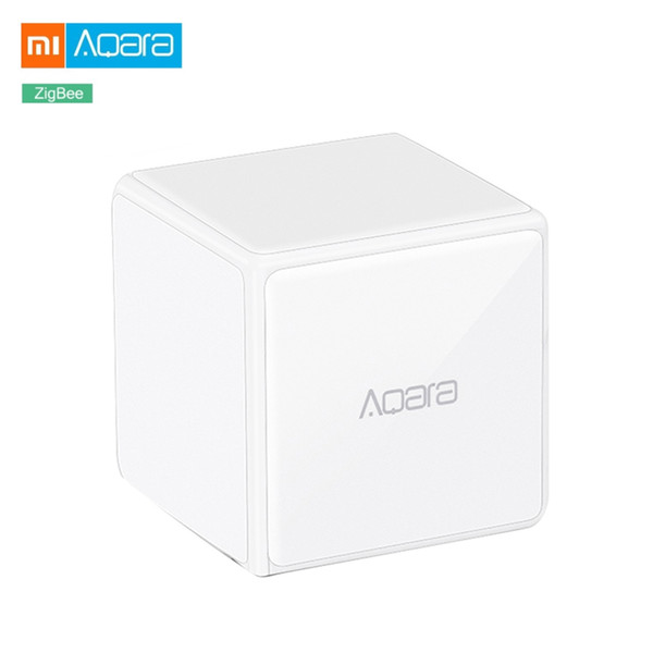 Xiaomi Mi aqara Magic Cube Smart Home Controller Zigbee Version 6 Actions Operation for Smart Home Device with mijia home app