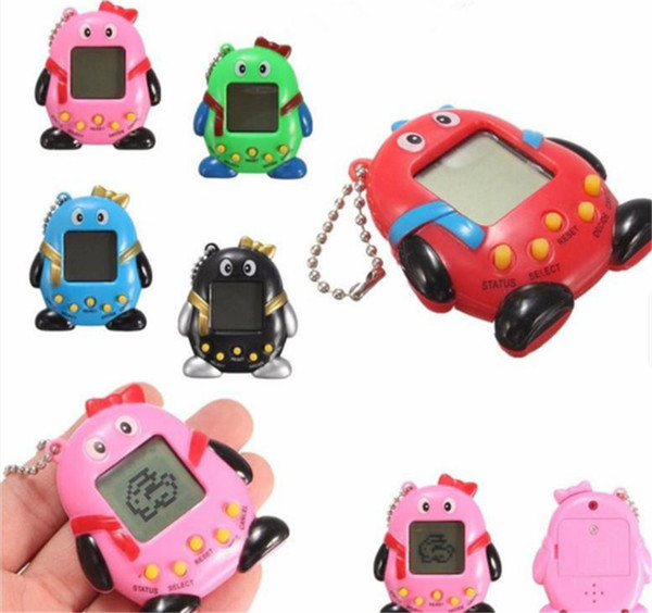 Various colors Game Toys Pets Funny Toys Vintage Virtual Pet Cyber Toy Tamagotchi Digital Pet Child Game Kids