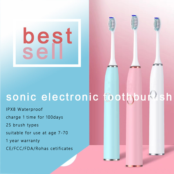 oral healthy Adult Sonic electronic toothbrush