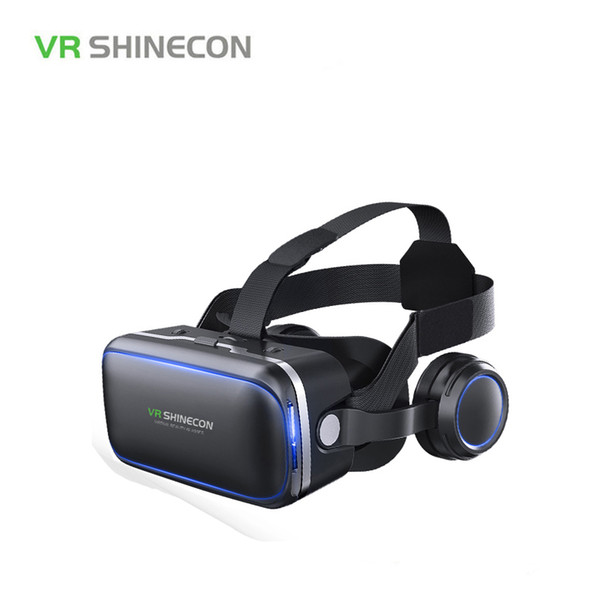 Shinecon 6.0 Casque VR Virtual Reality Glasses 3 D 3d Goggles Headset Helmet For Smartphone Smart Phone Google Cardboard Stereo