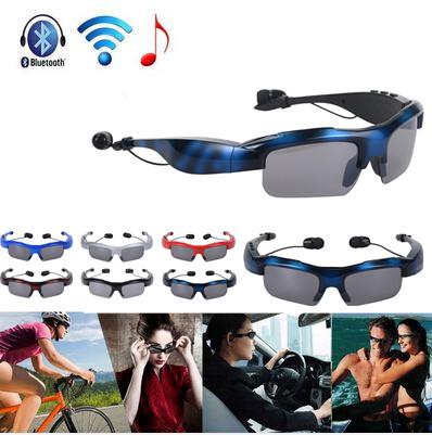 Wireless Motorcycle Glasses Bluetooth MP3 Sun Glasses sport Headset V4.1 For Cell mobille Phone for iphone5c 6 6s 6splus Samsung HTC