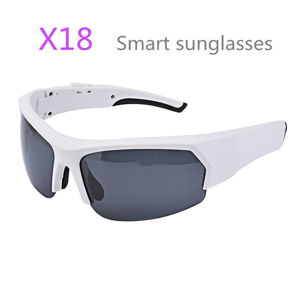 X18 Gonbes Smart sunglasses Bluetooth Sunglasses for men women With Voice Control Function Music sport sunglasses for iPhone Samsung