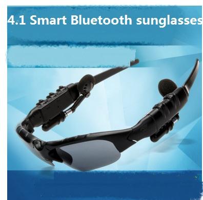 Sun Glasses Bluetooth Headset Sunglasses Stereo Bluetooth Headphone Wireless Handsfree Black for iphone 7 Plus Samsung Galaxy S7 S6 ipad