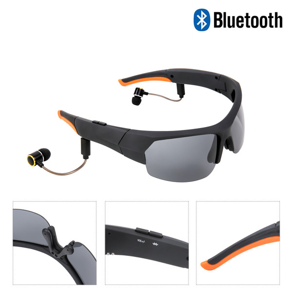 Stereo Bluetooth Glasses Polarized Lens Smart Wireless Headphones Riding Sports Sunglasses