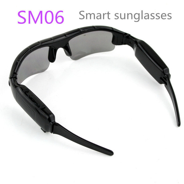 SM06 Sports Glasses SunGlasses Headsets Smart Wireless Bluetooth Headphones Handfree For IOS Anroid phones with retail package