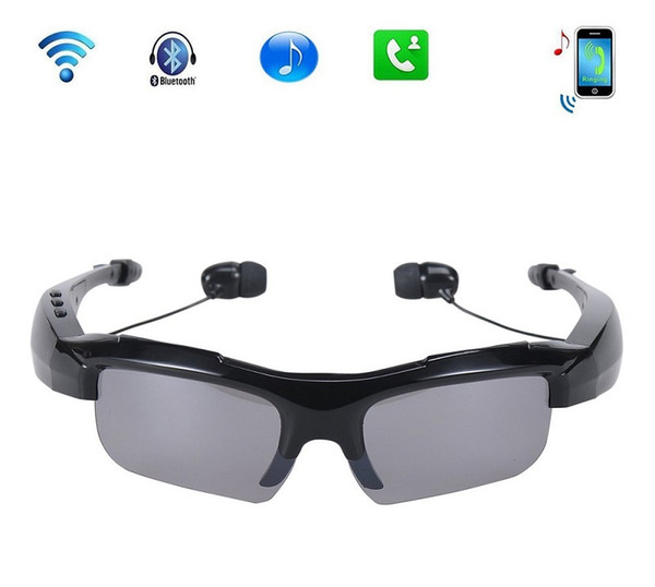 Smart Bluetooth Glasses Fashion Wireless Smart Wear Glasses Stereo Call Song V4.1 Remote Control Camera