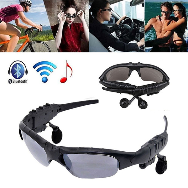 Smart Glasses Bluetooth V4.1 Sunglass Sun Glass Sports Headset MP3 Player Bluetooth Phone Wireless Earphones Bluetooth Eyeglasses