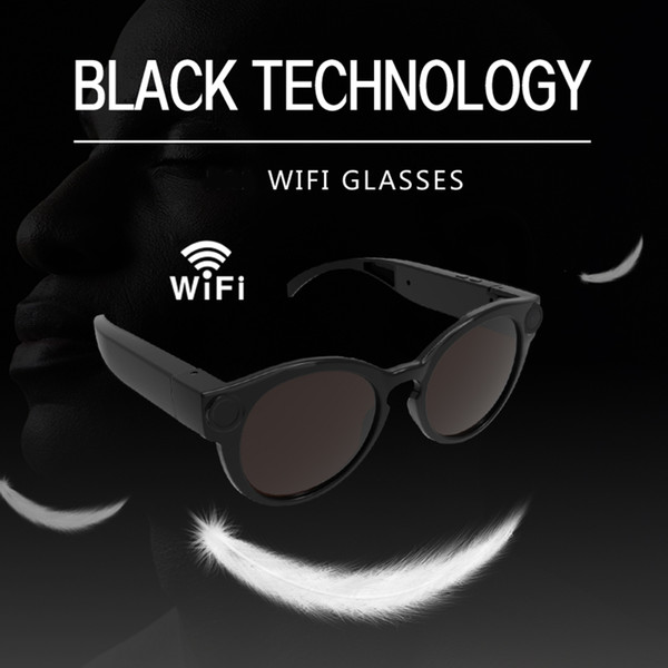 Mini Wifi Smart Glasses Camera Wide Angles Sunglasses Sport Camera HD 1080P DVR Video Recorder Eyewear Camcorder