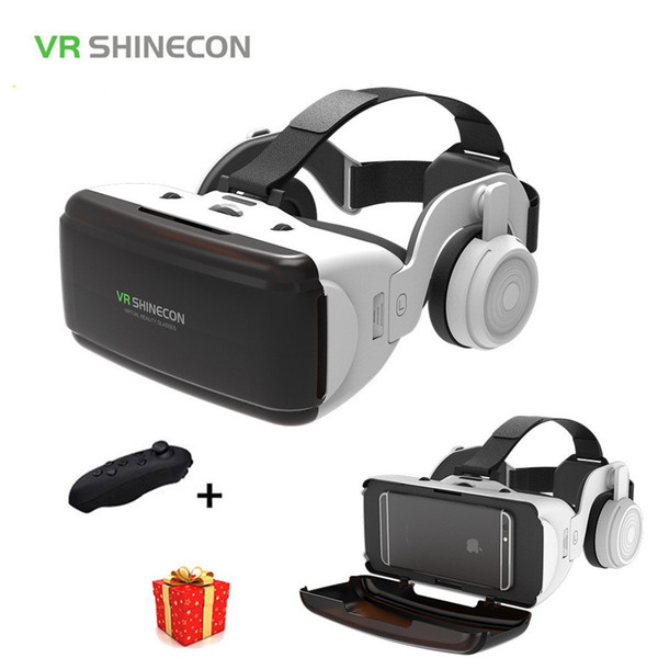 VR Shinecon G06E Casque Helmet 3D Glasses Virtual Reality Lens For Smartphone Smart Phone Google Cardboard Headset Goggles 3 D