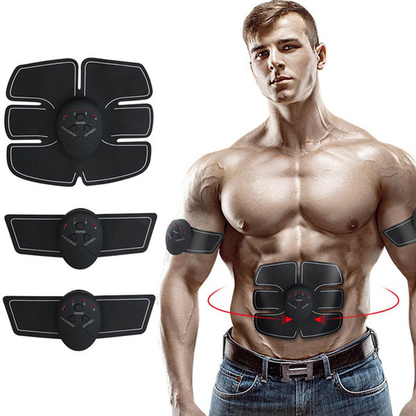 New Arrival Electrical Muscle ABS Stimulator EMS Trainer Stimulation Slimming Machine Abdominal Muscle Exerciser Training Device Massager