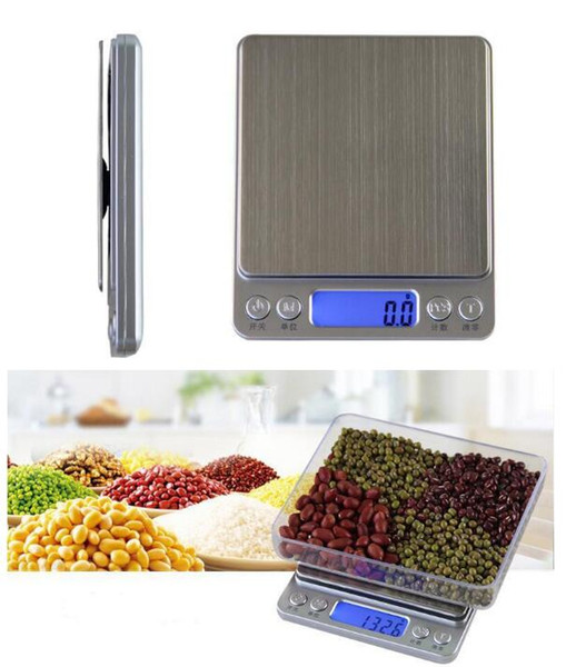 200g 500g/0.01g,3000g/0.1g Digital Pocket Scale Jewelry Weight Electronic Balance Scale g/ oz/ ct/ gn Precision