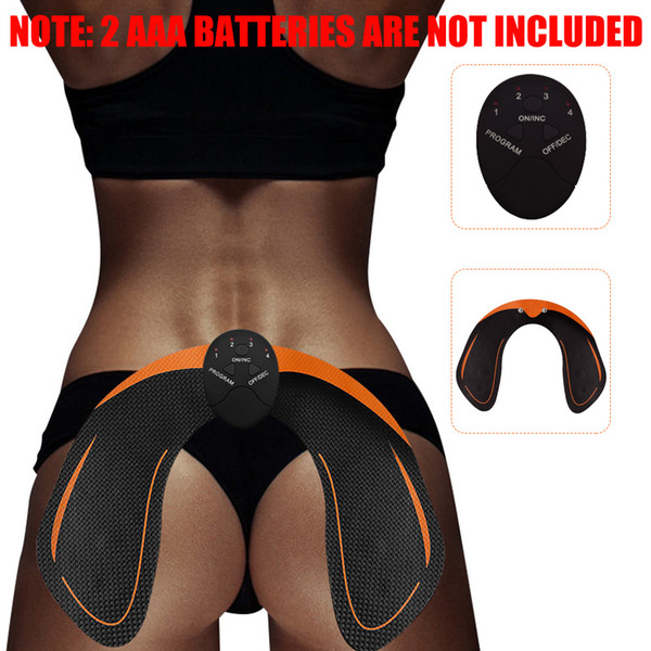 Electric Muscle Stimulator ABS Smart Fitness Training Device Electric Weight Loss Stickers Buttock Electrical Stimulation Lifting