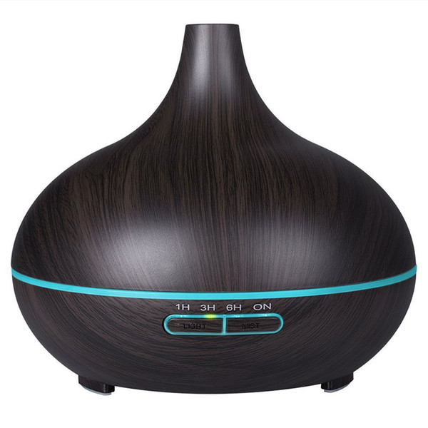 Hot Sale 300ml air humidifier essential oil diffuser aromatherapy lamp aromatic dating aromatherapy diffuser household wood grain