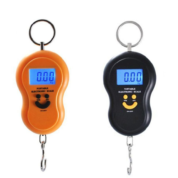 Wholesale-hot selling new Portable 50kg/5g LCD Digital Fish Hanging Luggage Weight Hook Scale Healthy Families