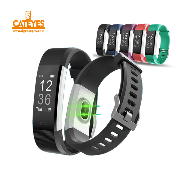 ID115 HR Smart Bracelet Heart Rate Monitor Activity Tracker Smart Band Waterproof Wristbands For IOS Android VS Fitbit