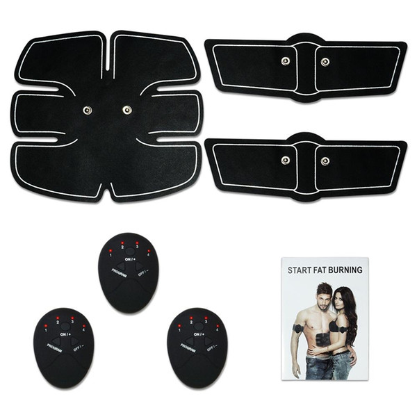 EMS Wireless Muscle Stimulator Smart Fitness Abdominal Training Device Electric Weight Loss Stickers Body Slimming Belt Unisex