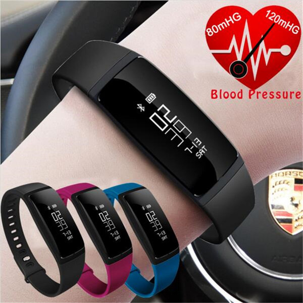 JIYOU Bluetooth Smart Bracelet Manual V07 Heart Rate Step Counter Health Monitor Pedometer Wristband