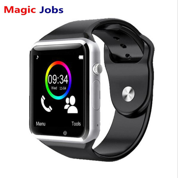 Magic_Jobs A1 Smart Watch With Passometer Camera SIM Card Call Smartwatch For Huawei Xiaomi HTC Android Phone Better Than GT08 DZ09