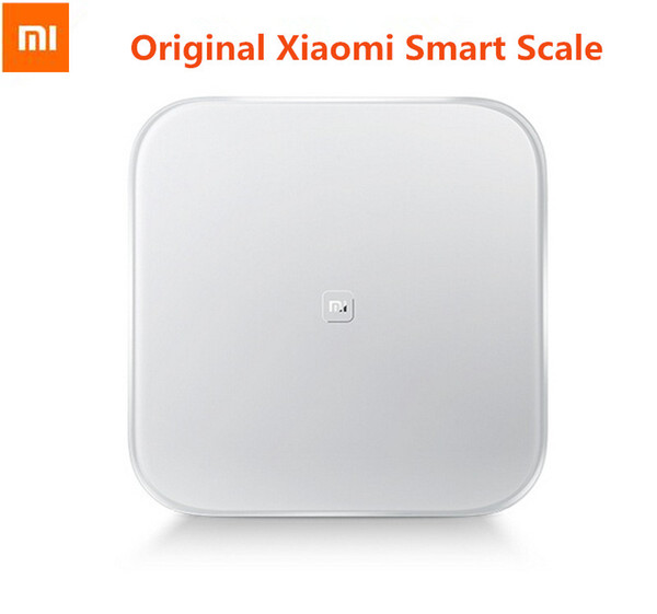 Original Xiaomi Mi Smart Weighing Scale Mi Electronic Scales Support Android 4.4 iOS 7.0 Bluetooth4.0 Above White